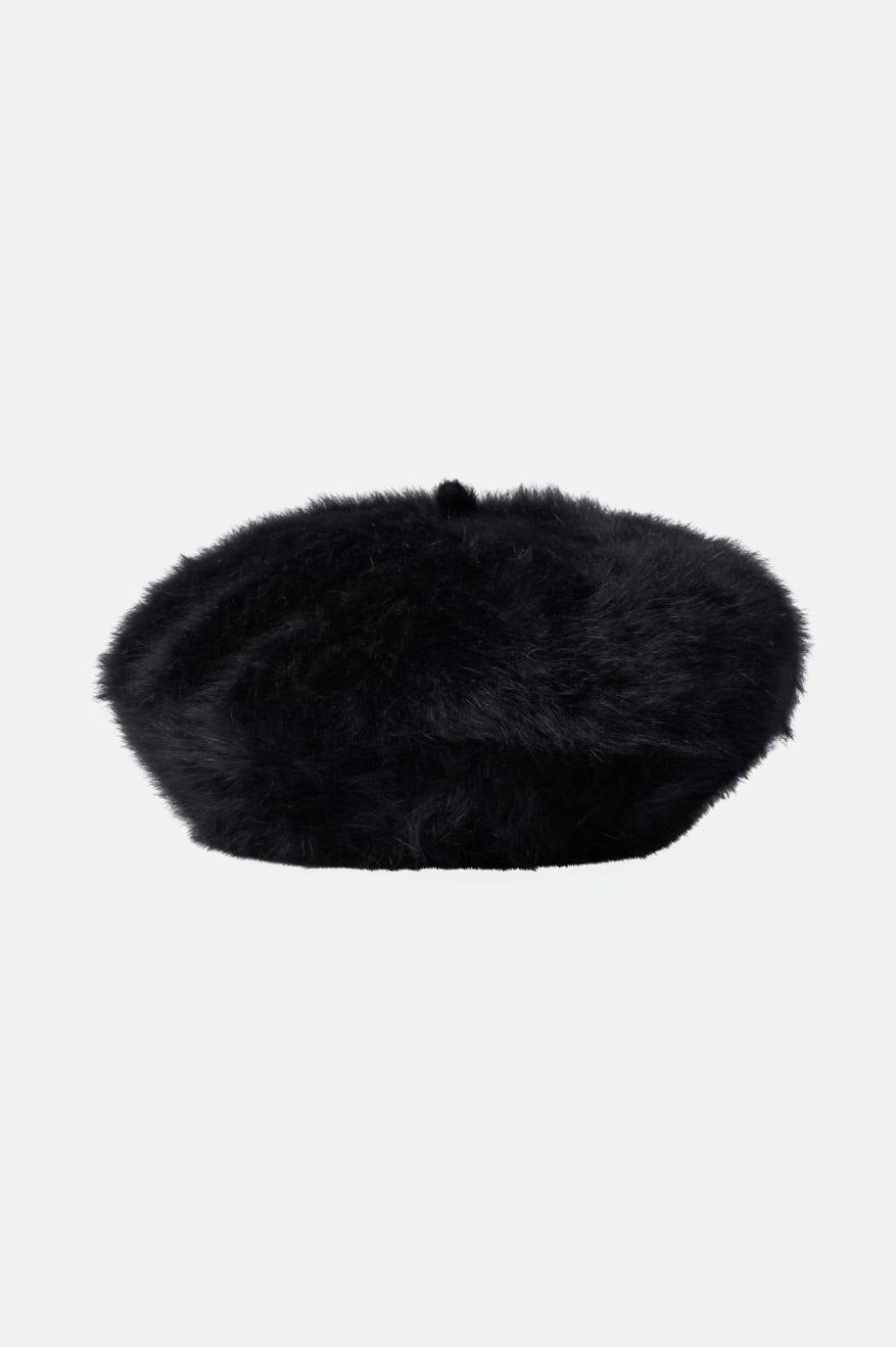 Brixton Audrey II Beret Hat Dame Sort | 4193WMSDU