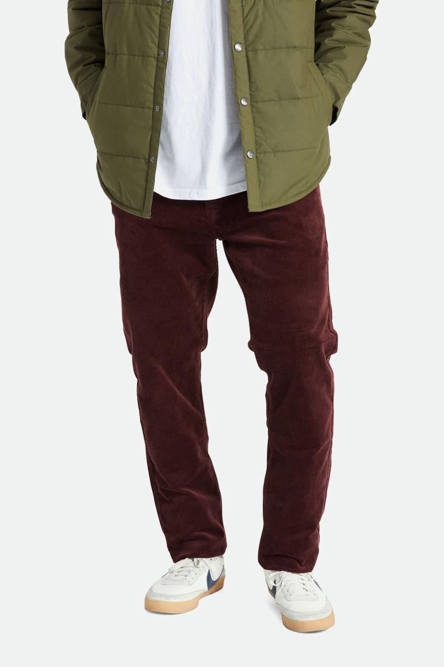 Brixton Choice Chino Regular Bukser Herre Rød | 2975AXNZE