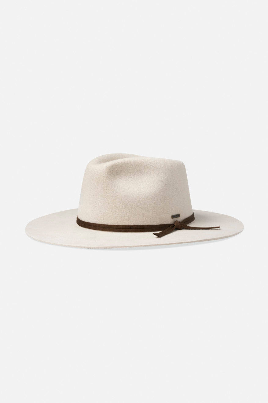 Brixton Cohen Cowboy Hat Dame Hvide | 5864GUZDJ