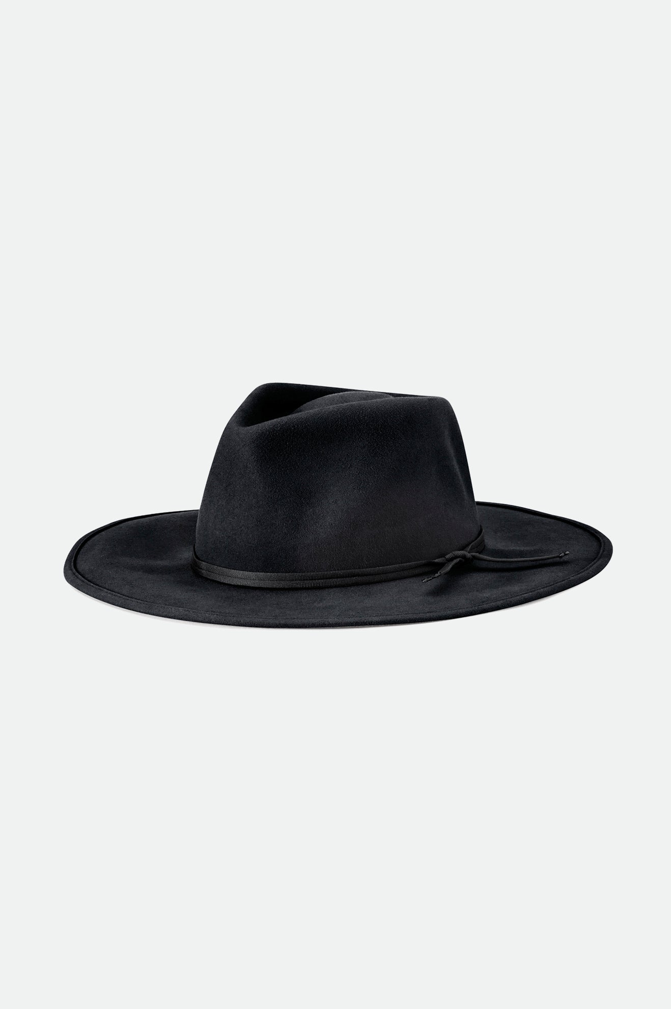 Brixton Joanna Felt Packable Hat Hat Dame Sort | 8175KVZIO