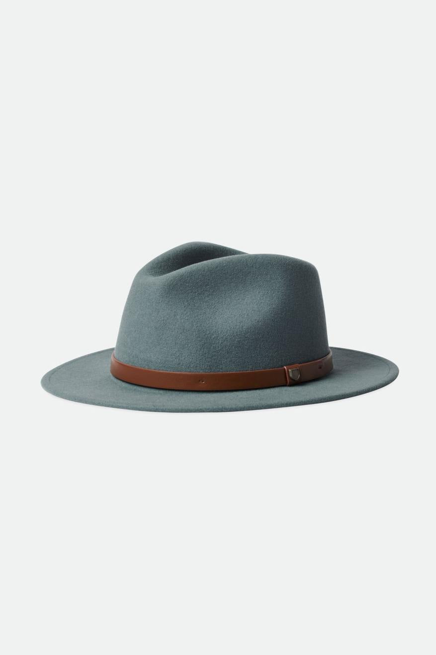 Brixton Messer Fedora Fedoras Dame Blå | 2836ODBUQ