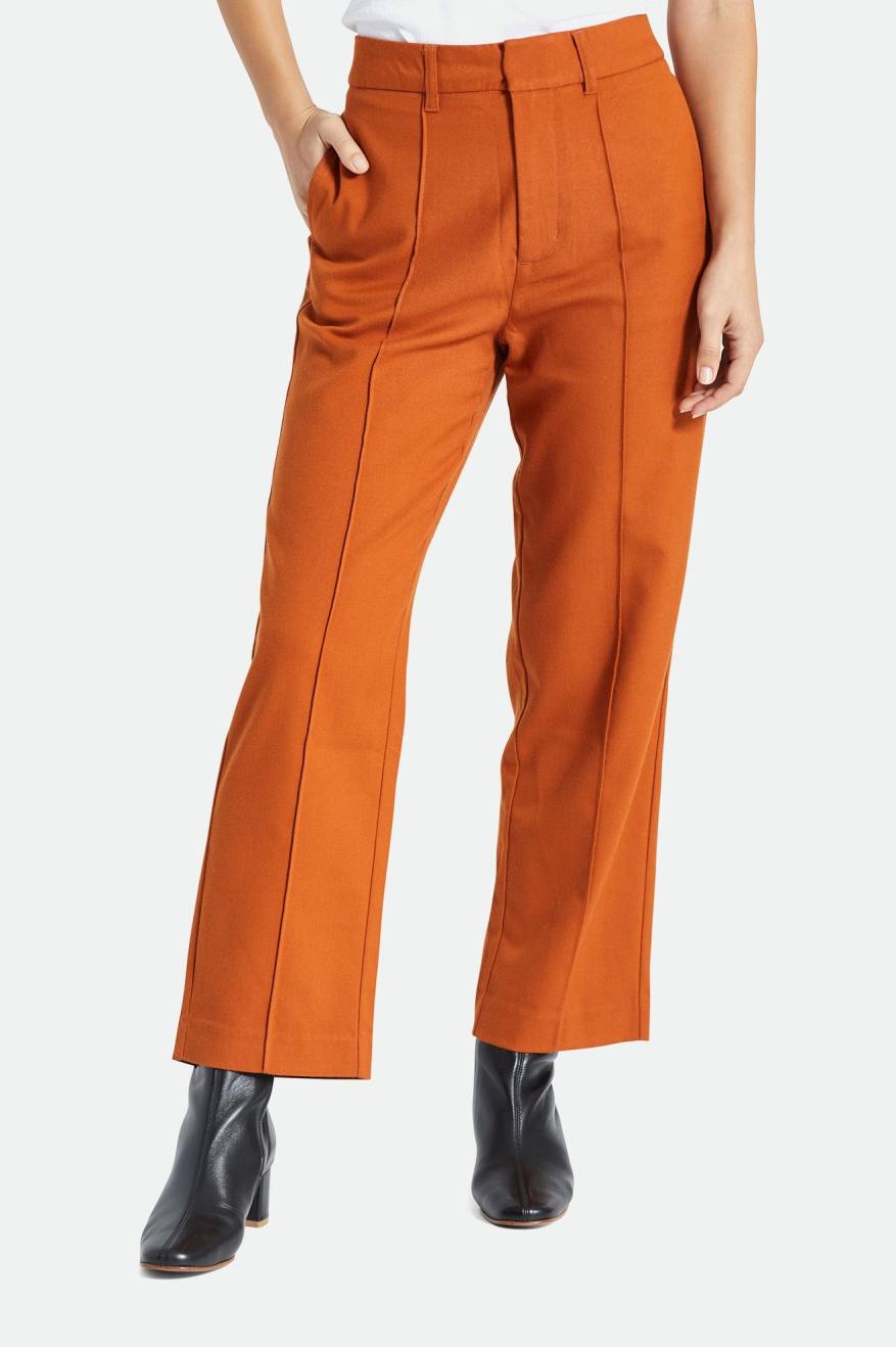 Brixton Retro Trouser Underdele Dame Orange | 5316QSZCY