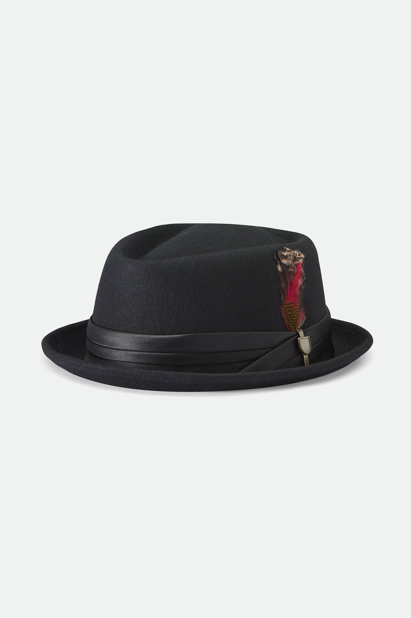 Brixton Stout Pork Pie Hat Dame Sort | 2859TXSGP