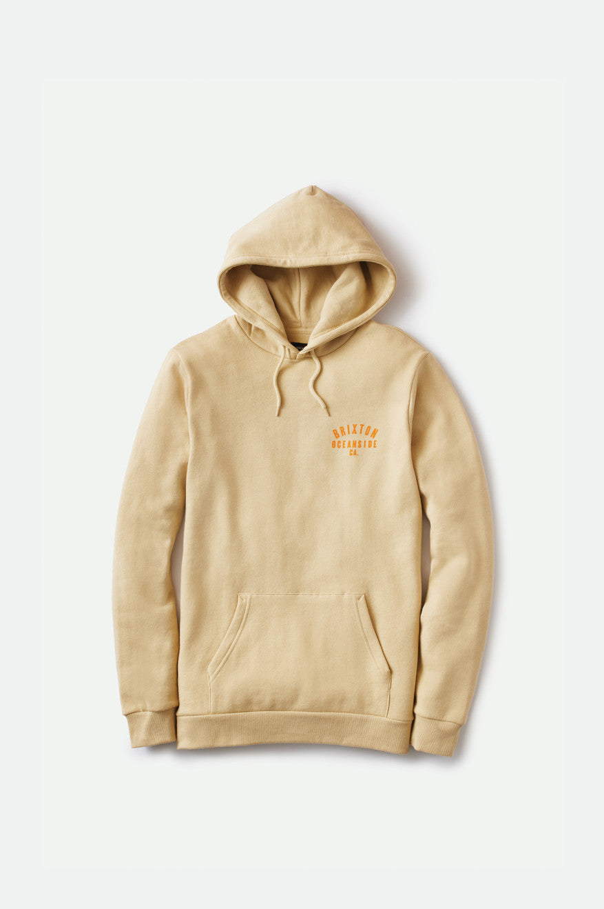 Brixton Woodburn Oceanside Fleece Hættetrøje Herre Orange | 4257KVBPU