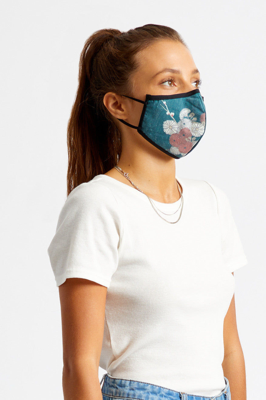 Brixton Antimicrobial 4-Way Stretch Maske Unisex Grøn | 9247WVKFQ