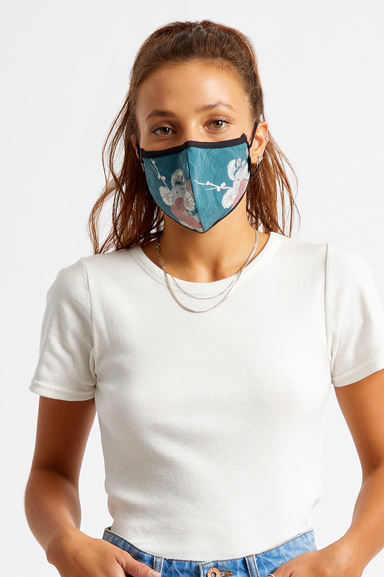 Brixton Antimicrobial 4-Way Stretch Maske Unisex Grøn | 9247WVKFQ