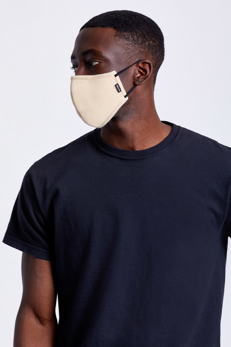 Brixton Arctic Fleece Maske Unisex Beige | 4720PKTND