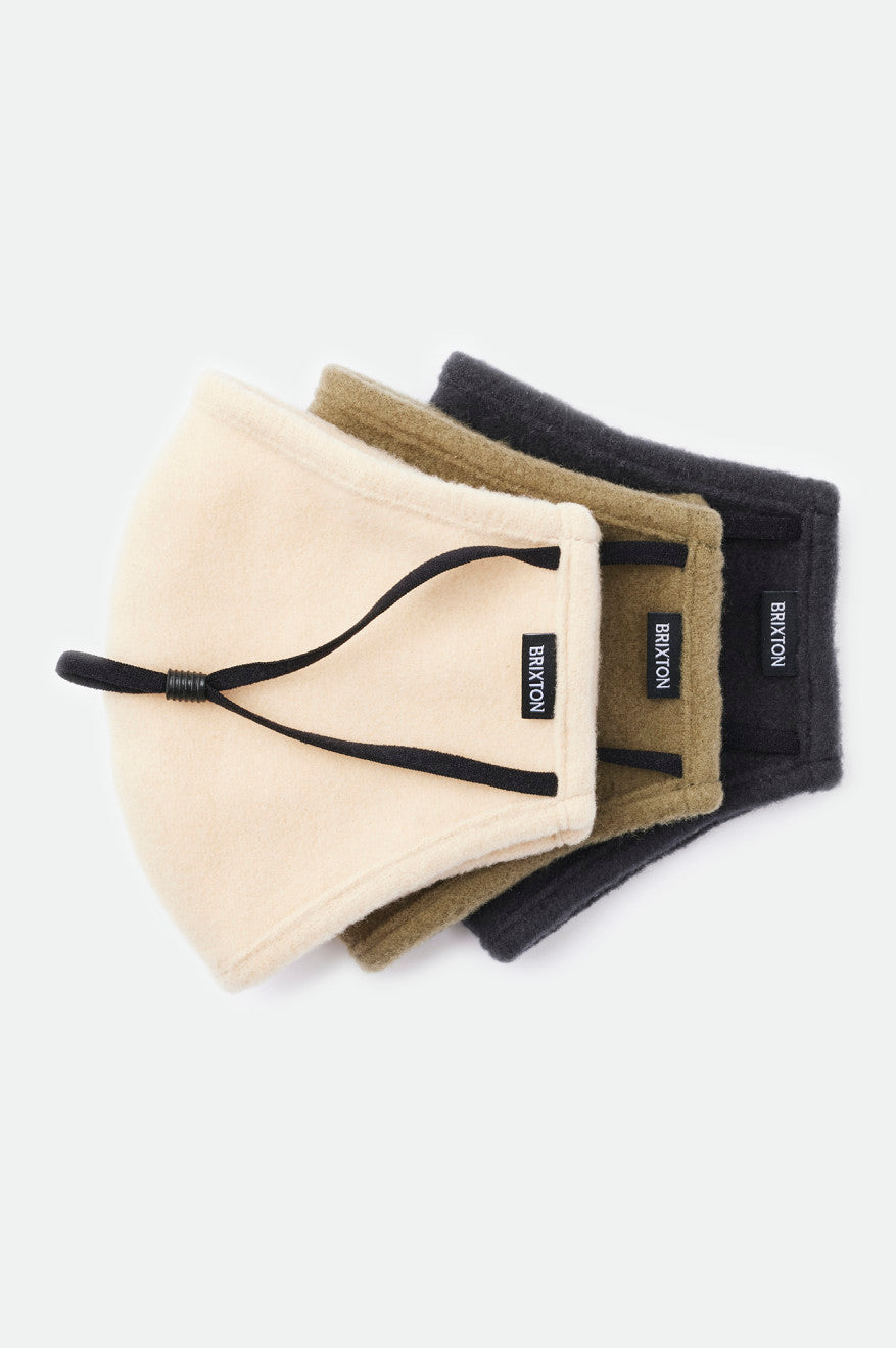 Brixton Arctic Fleece Maske Unisex Beige | 4720PKTND