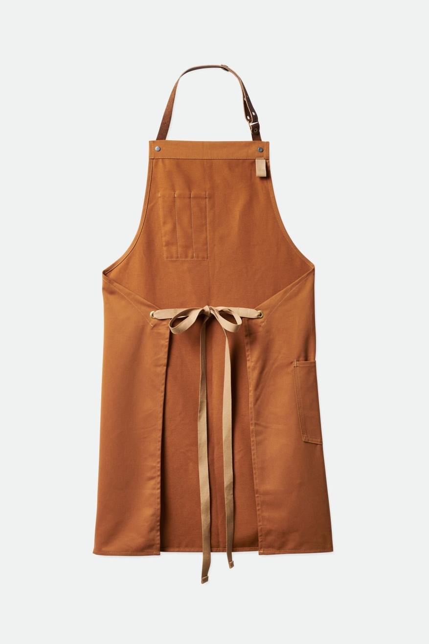 Brixton Artifact All Purpose Apron Accessories Unisex Brune | 2180ILMXZ