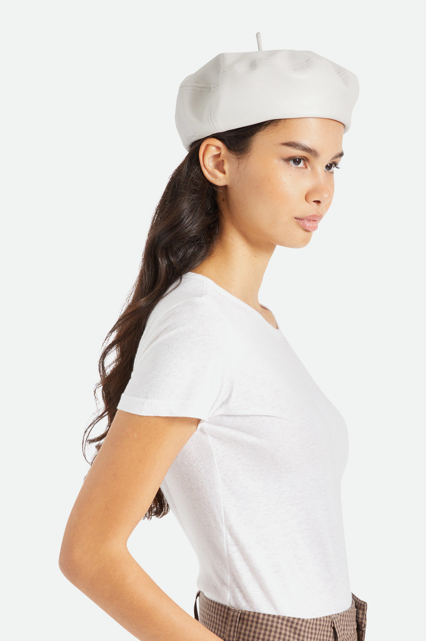 Brixton Audrey II Beret Hat Dame Beige | 1638RBYLZ