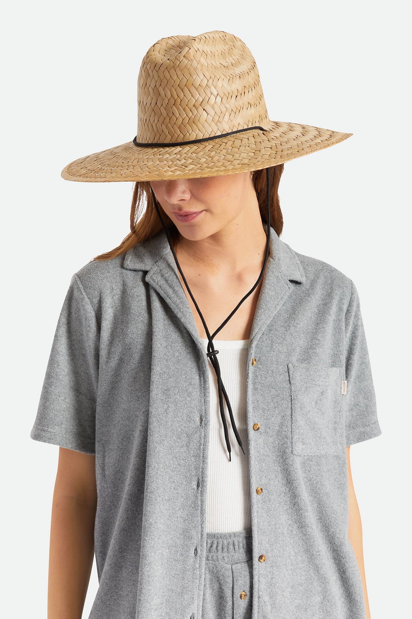 Brixton Bells II Sun Hat Herre Brune | 4396NFKPE