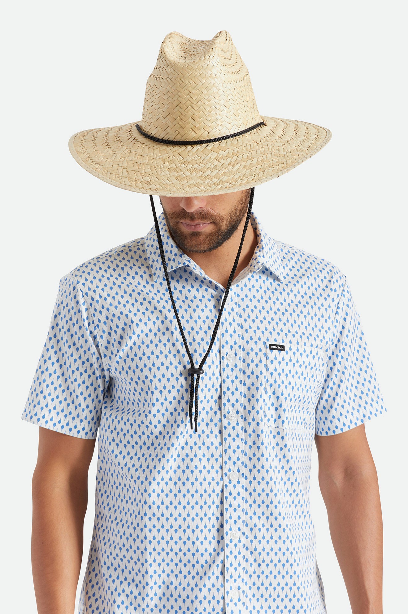 Brixton Bells II Sun Hat Herre Brune | 4396NFKPE