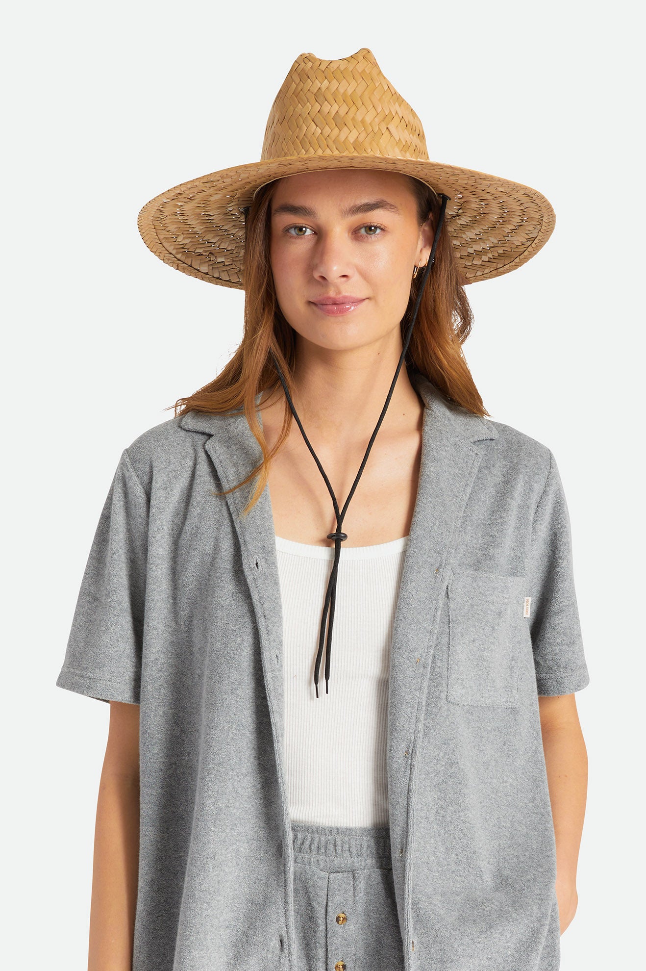 Brixton Bells II Sun Hat Herre Brune | 4396NFKPE