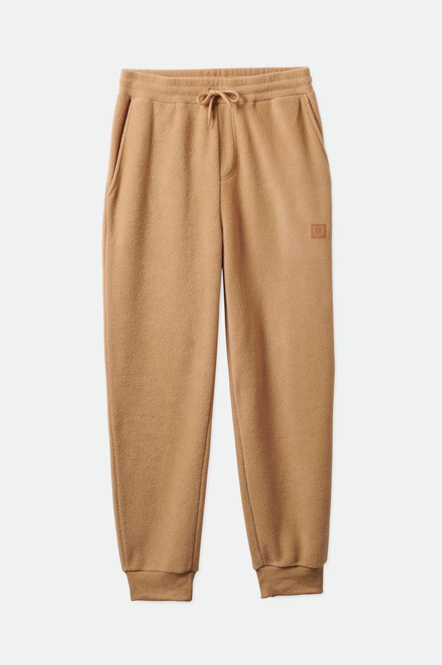 Brixton Blanket Fleece Jogger Hættetrøje Herre Beige | 4958VYIRG