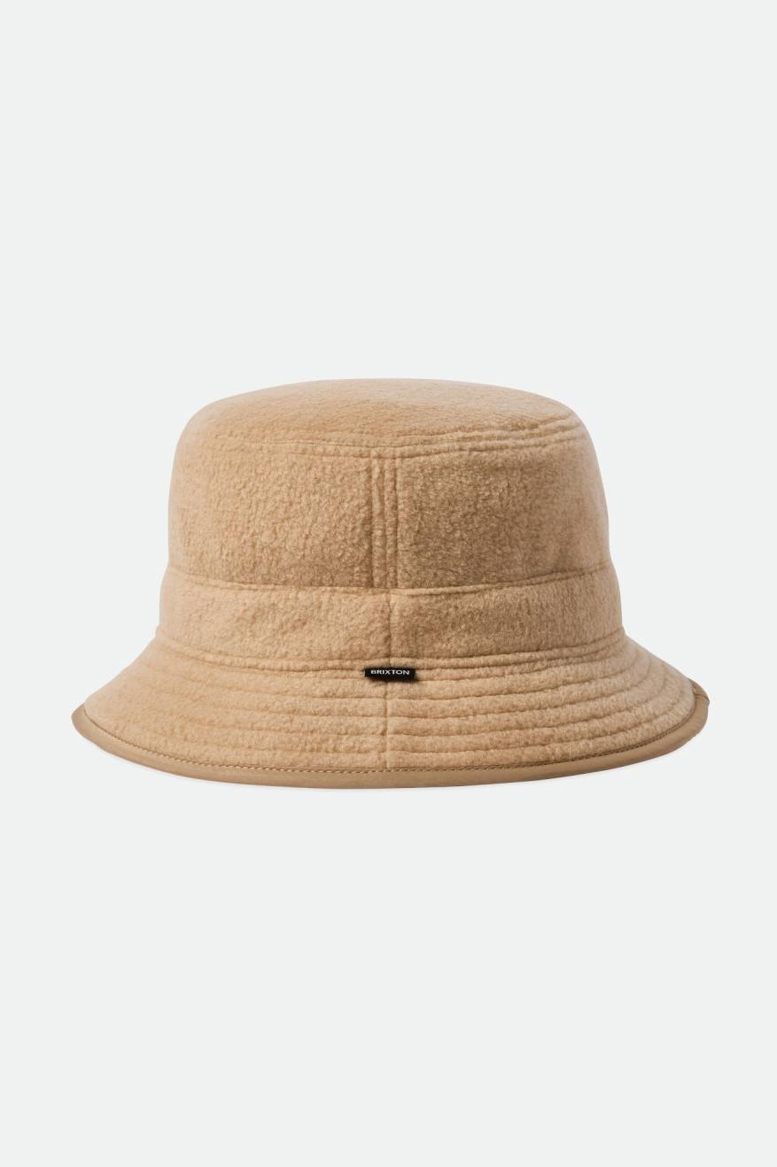 Brixton Blanket Fleece Packable Hat Herre Beige | 1826VBJFE