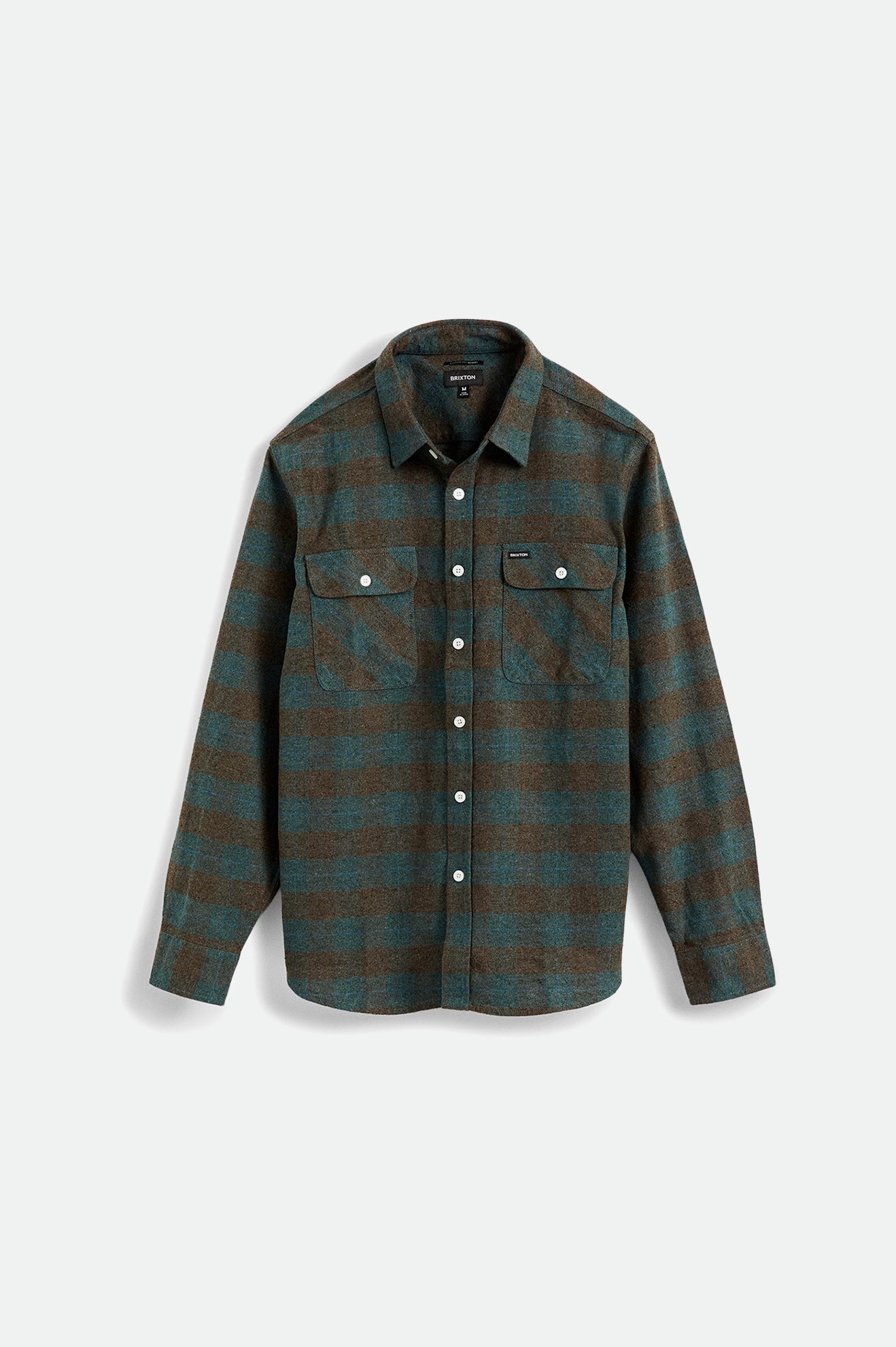 Brixton Bowery L/S Flanell Toppe Herre Blå | 3524PXLBC