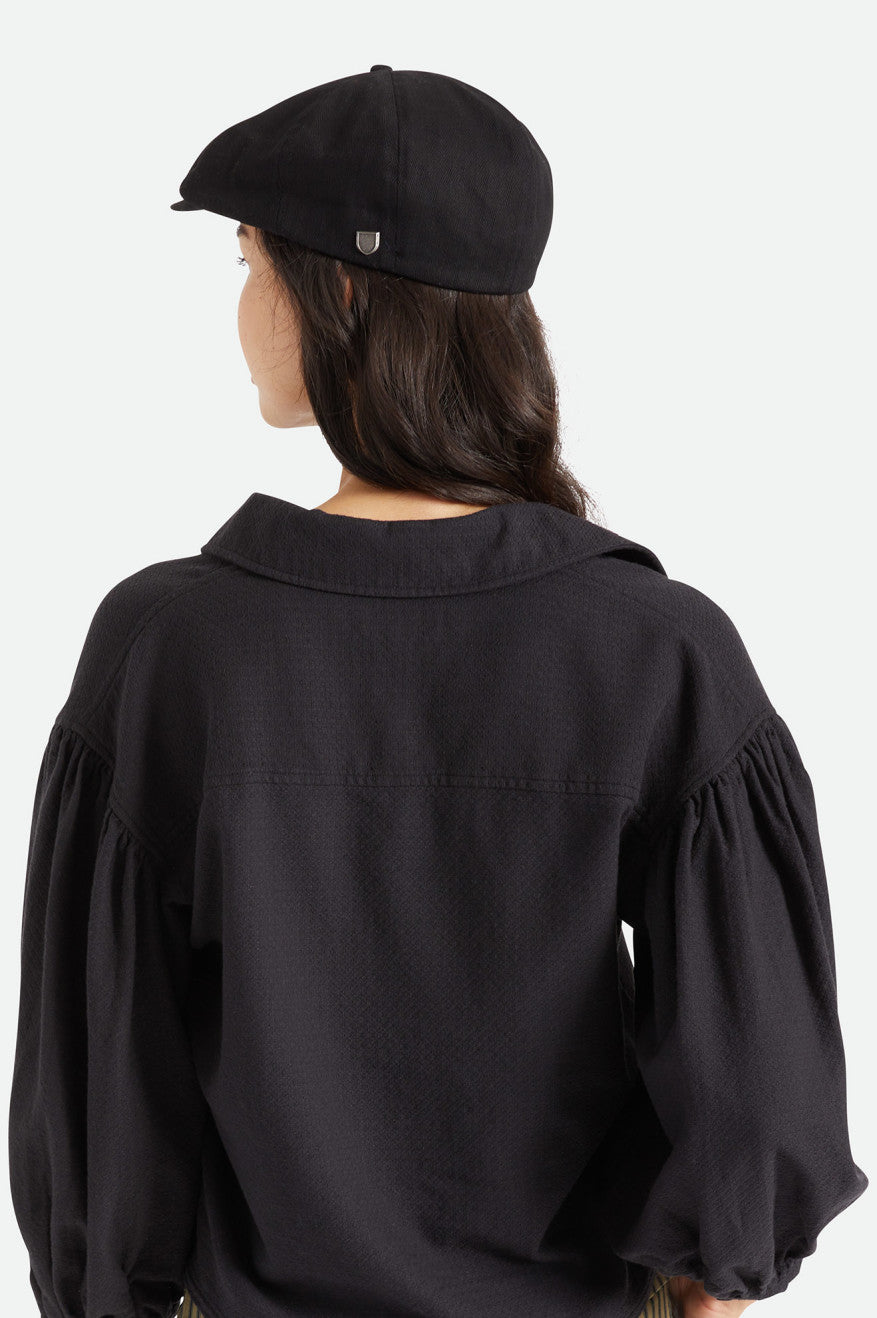 Brixton Brood Hat Dame Sort | 8240NPGMB