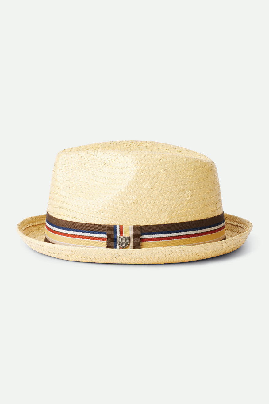 Brixton Castor Fedora Stråhatte Dame Brune | 3874EQBJW