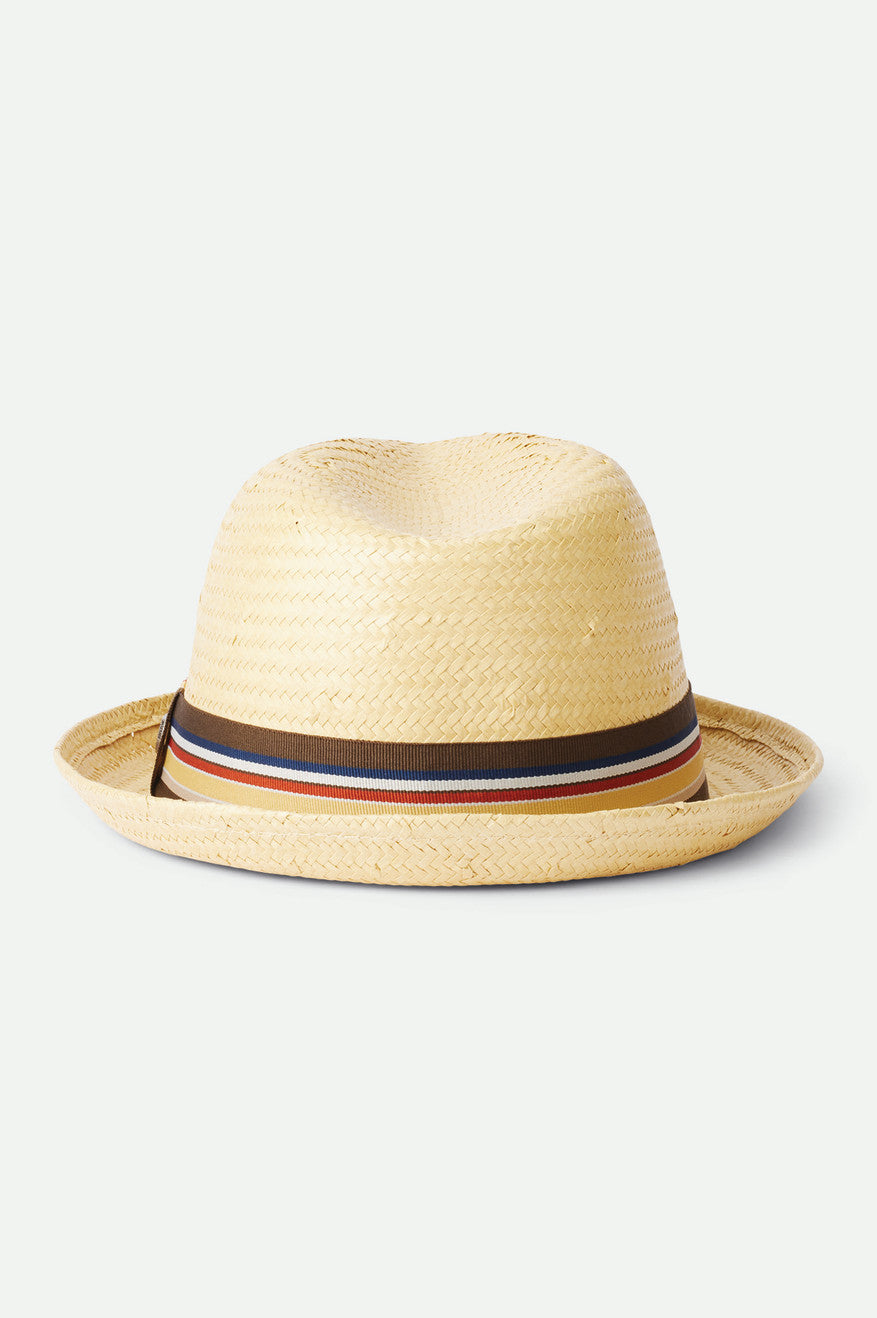 Brixton Castor Fedora Stråhatte Dame Brune | 3874EQBJW