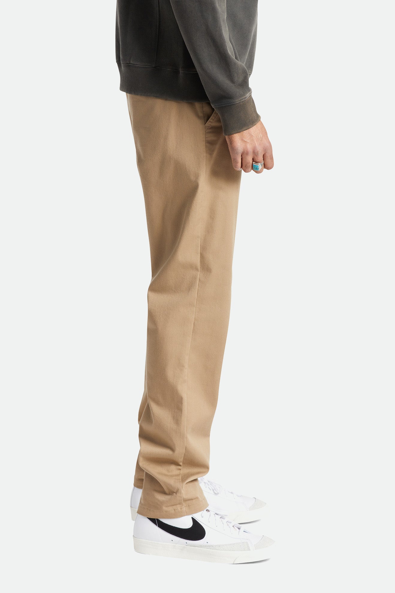 Brixton Choice Chino Bukser Herre Khaki | 9835APSHL