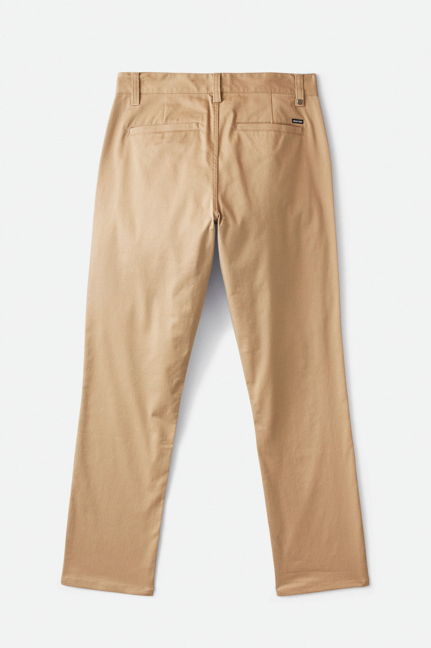 Brixton Choice Chino Bukser Herre Khaki | 9835APSHL