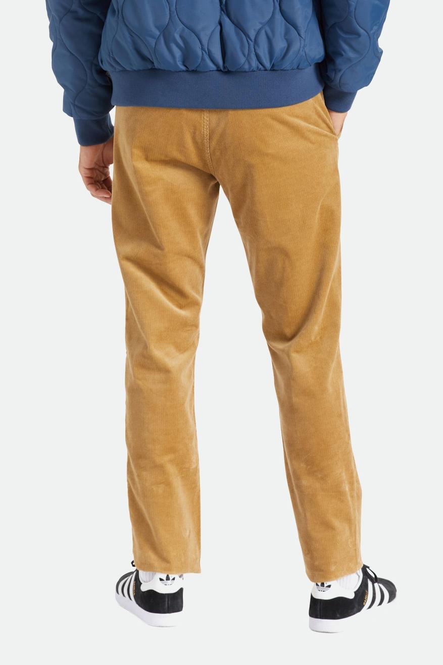 Brixton Choice Chino Regular Bukser Herre Khaki | 5197OVJKL