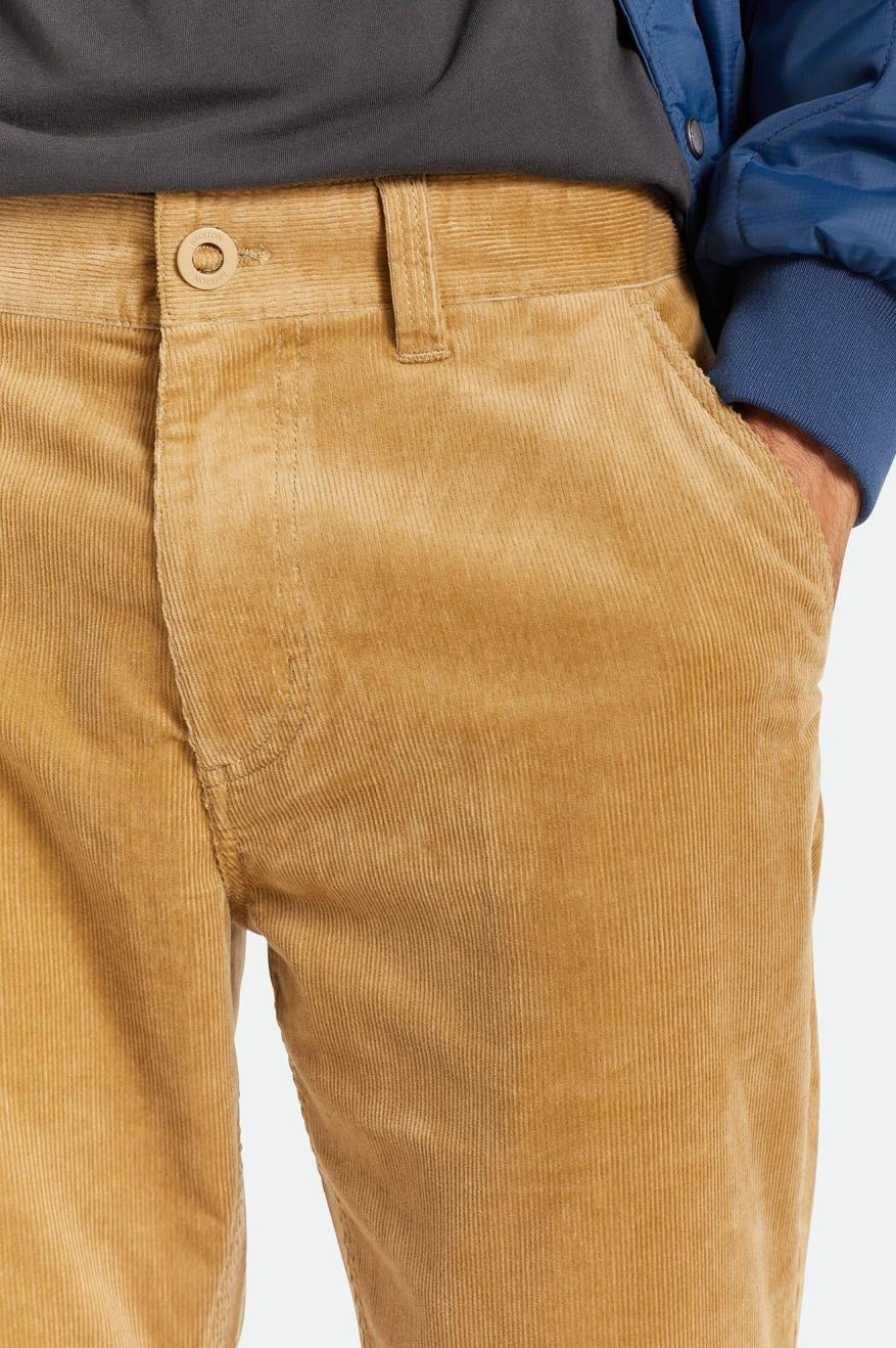 Brixton Choice Chino Regular Bukser Herre Khaki | 5197OVJKL