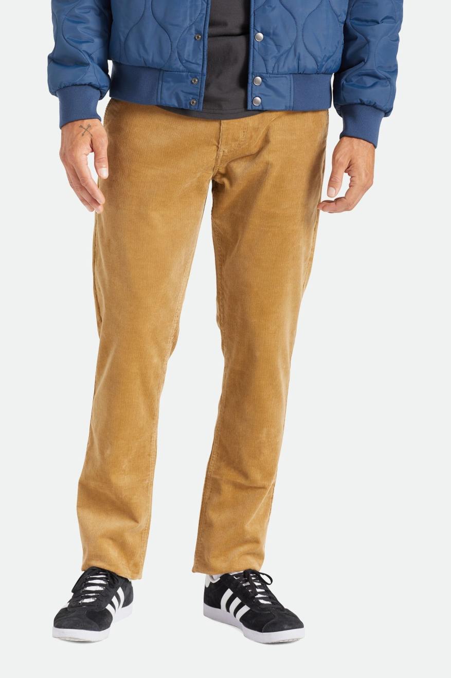 Brixton Choice Chino Regular Bukser Herre Khaki | 5197OVJKL