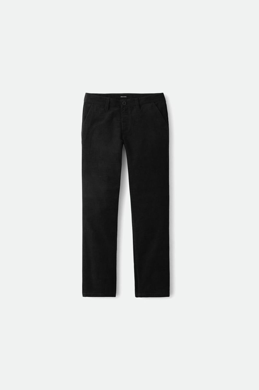 Brixton Choice Chino Regular Bukser Herre Sort | 5926SJEHZ