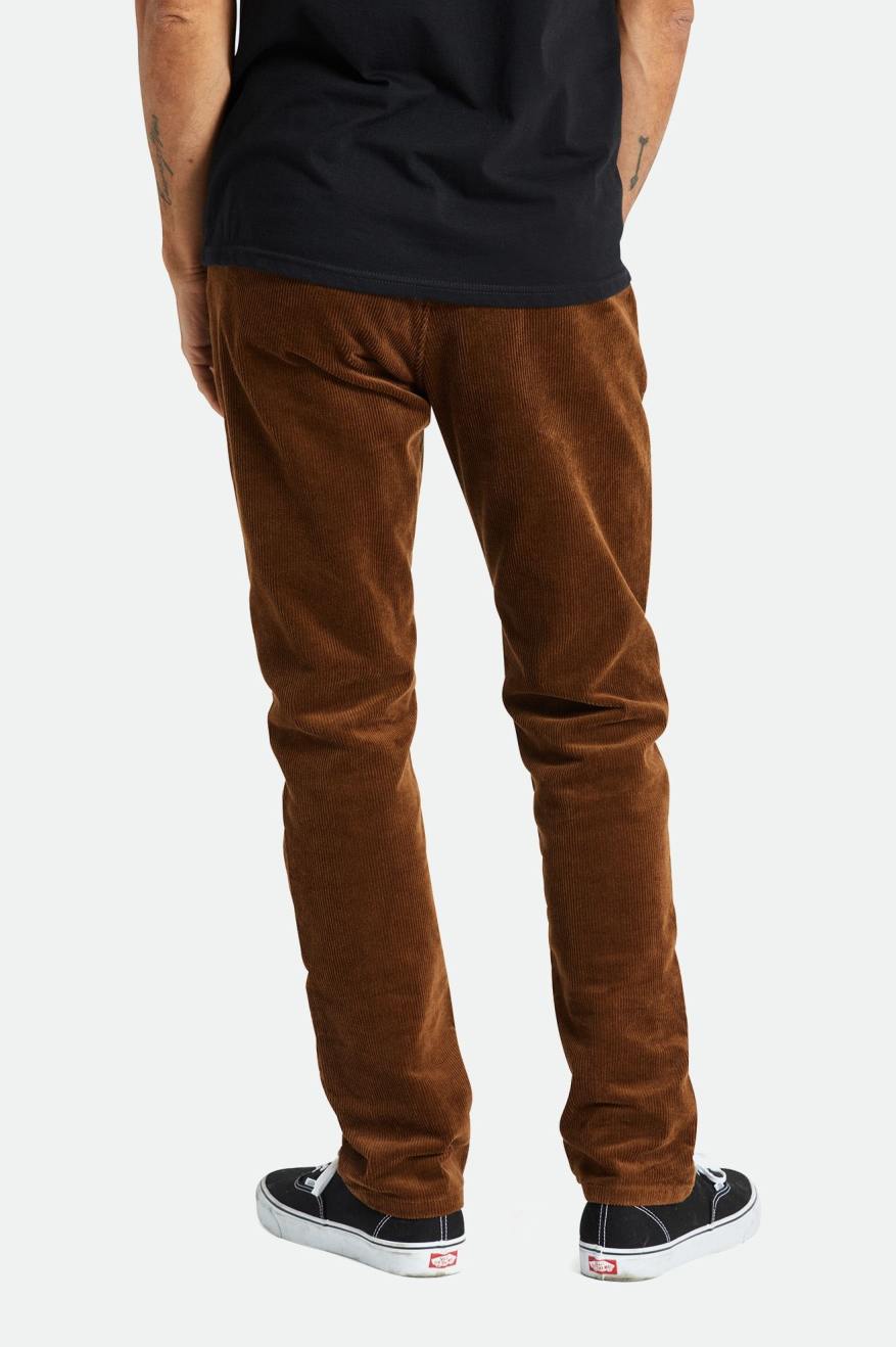 Brixton Choice Chino Regular Bukser Herre Brune | 7314EWDHB