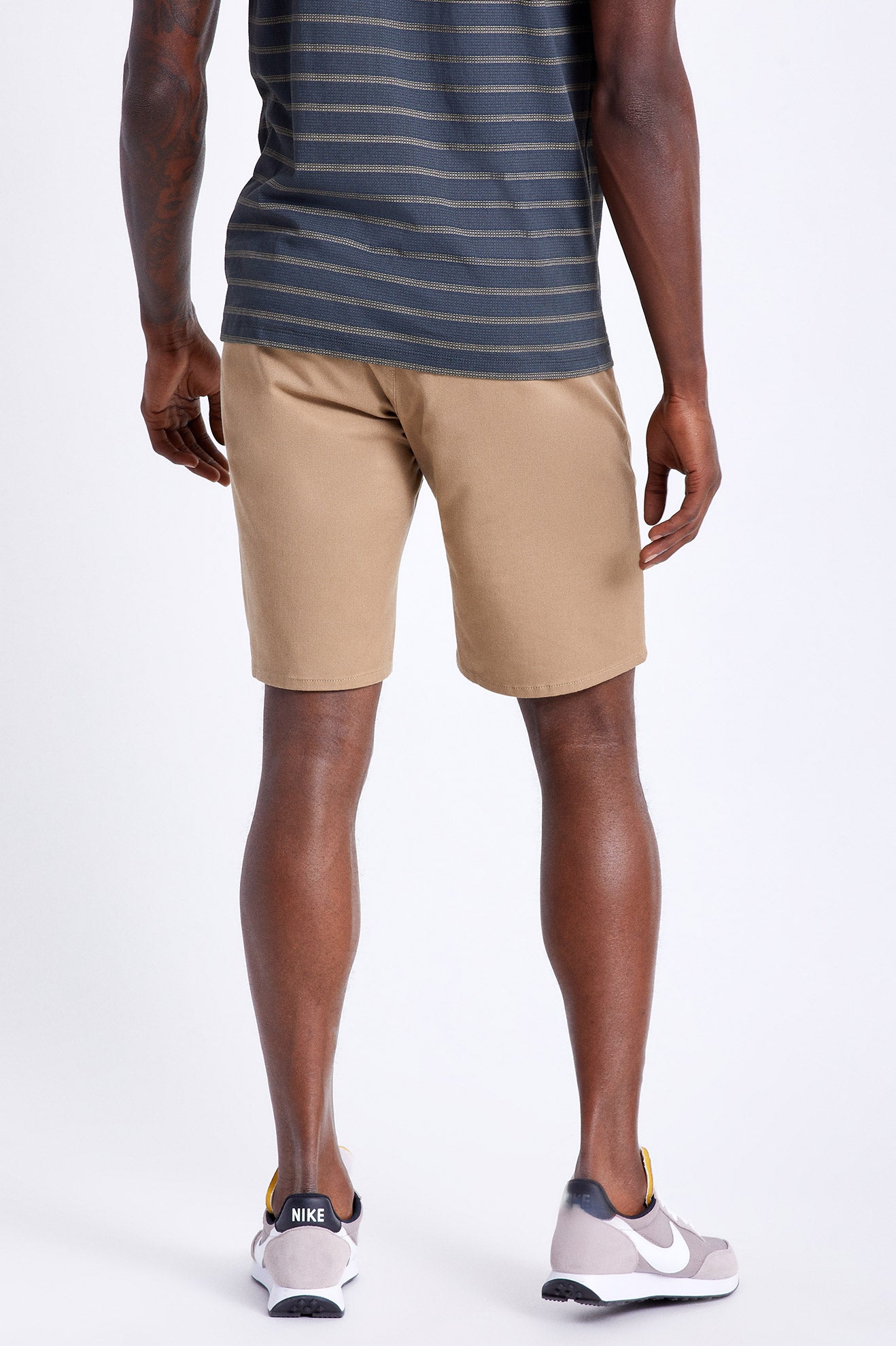 Brixton Choice Chino Shorts Herre Khaki | 8793ZOCBF