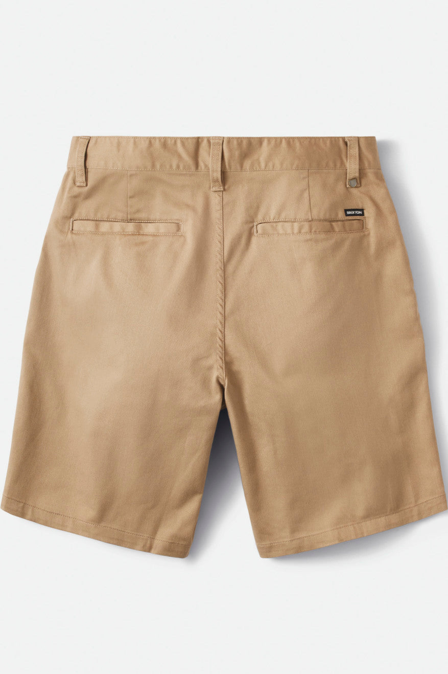 Brixton Choice Chino Shorts Herre Khaki | 8793ZOCBF