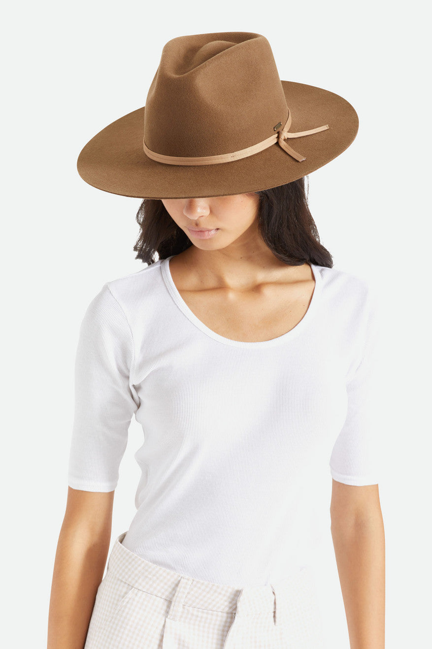 Brixton Cohen Cowboy Hat Dame Brune | 5807UBLPY