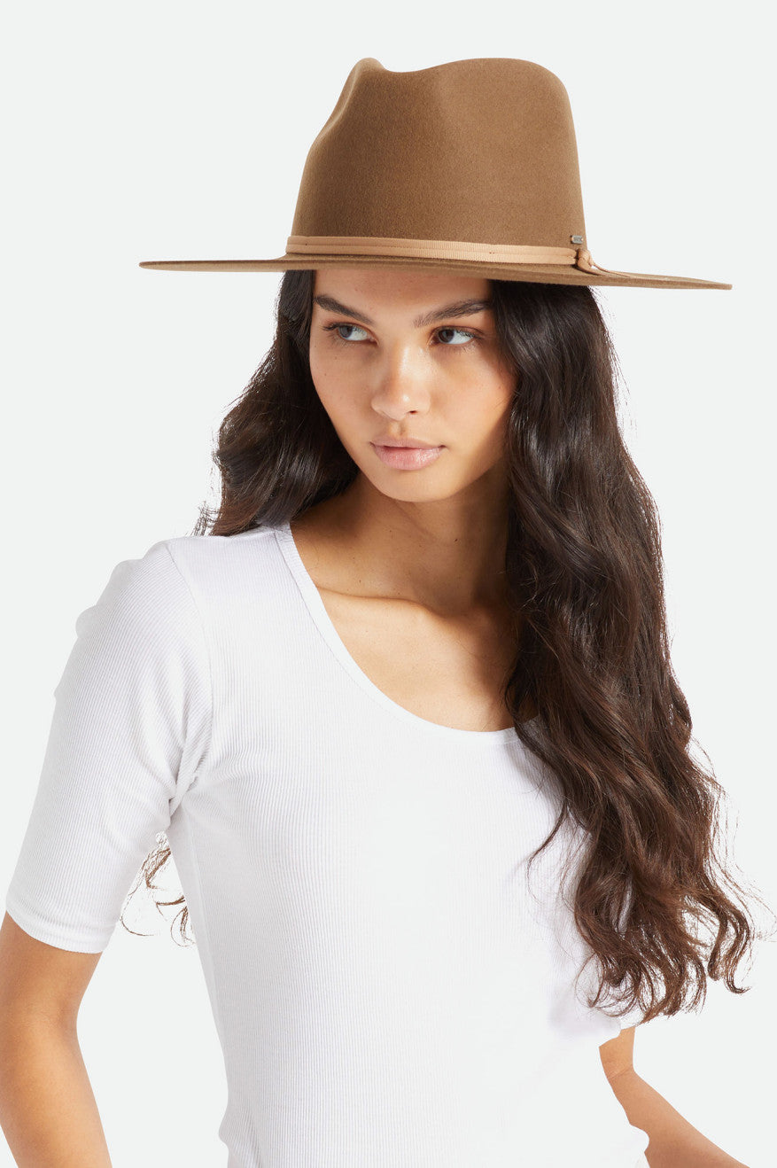 Brixton Cohen Cowboy Hat Dame Brune | 5807UBLPY