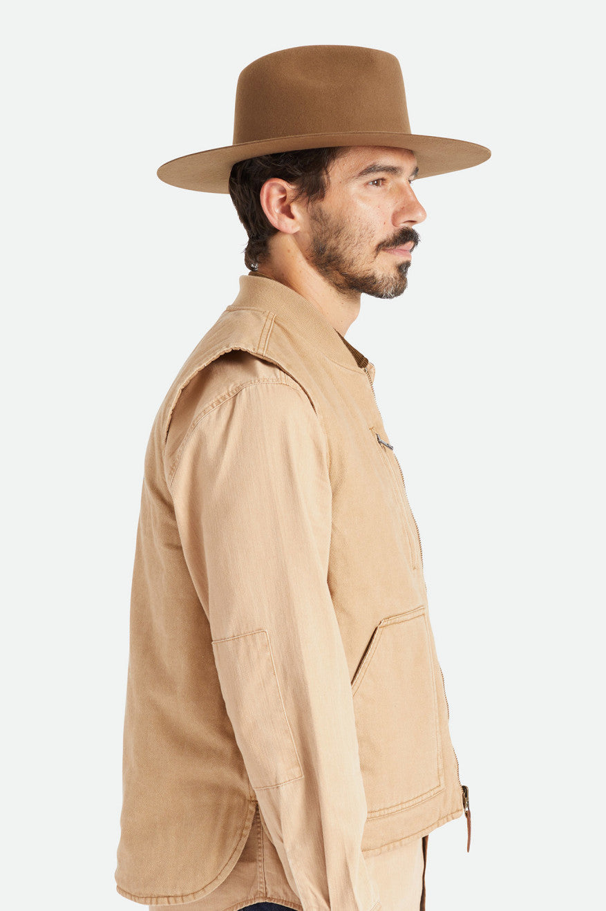 Brixton Cohen Cowboy Hat Dame Brune | 5807UBLPY