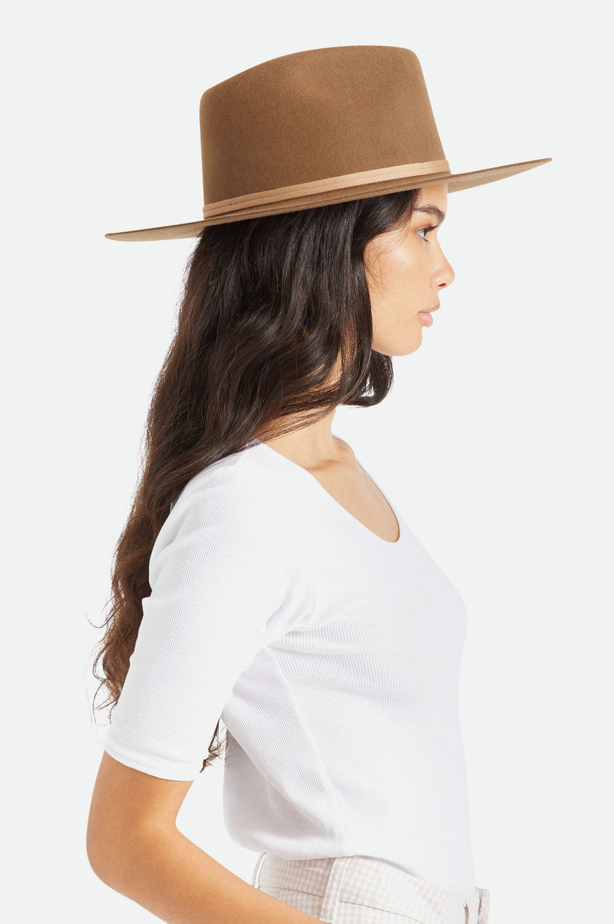 Brixton Cohen Cowboy Hat Dame Brune | 5807UBLPY