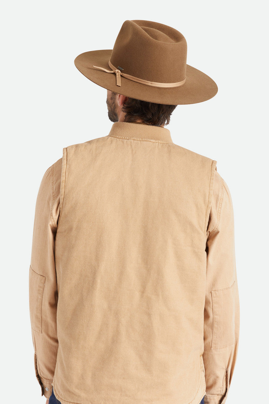 Brixton Cohen Cowboy Hat Dame Brune | 5807UBLPY