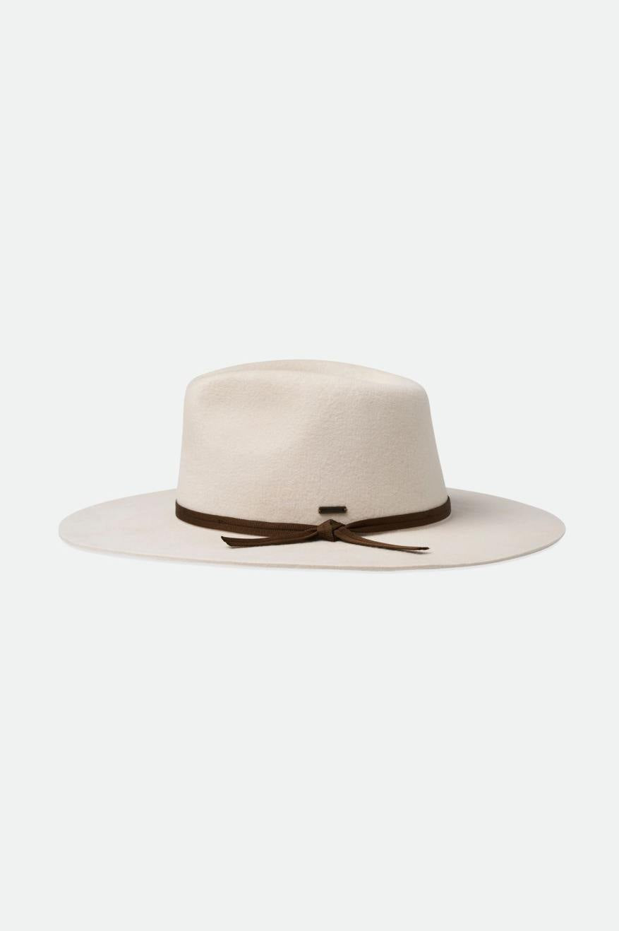 Brixton Cohen Cowboy Hat Dame Hvide | 5864GUZDJ