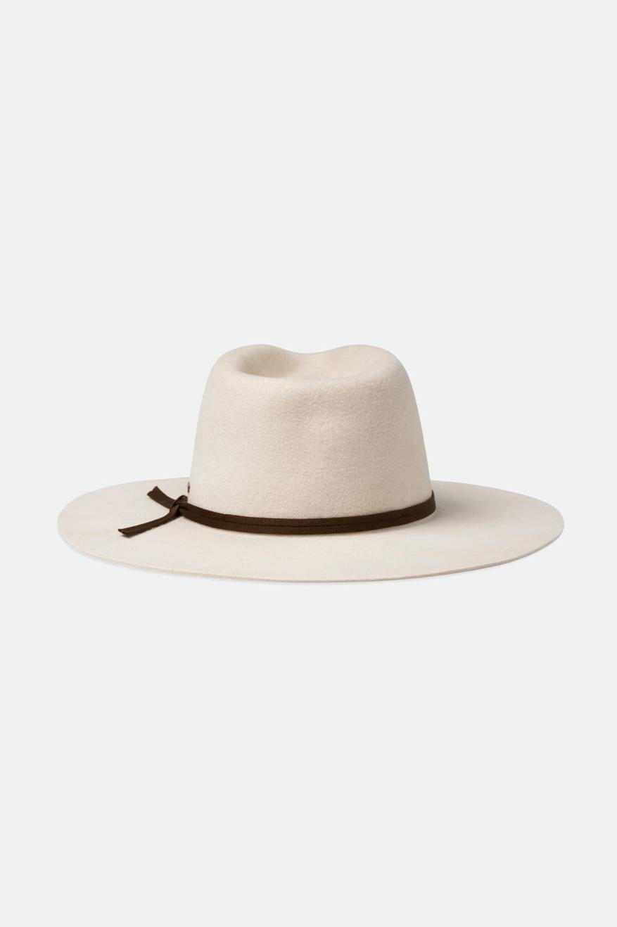 Brixton Cohen Cowboy Hat Dame Hvide | 5864GUZDJ