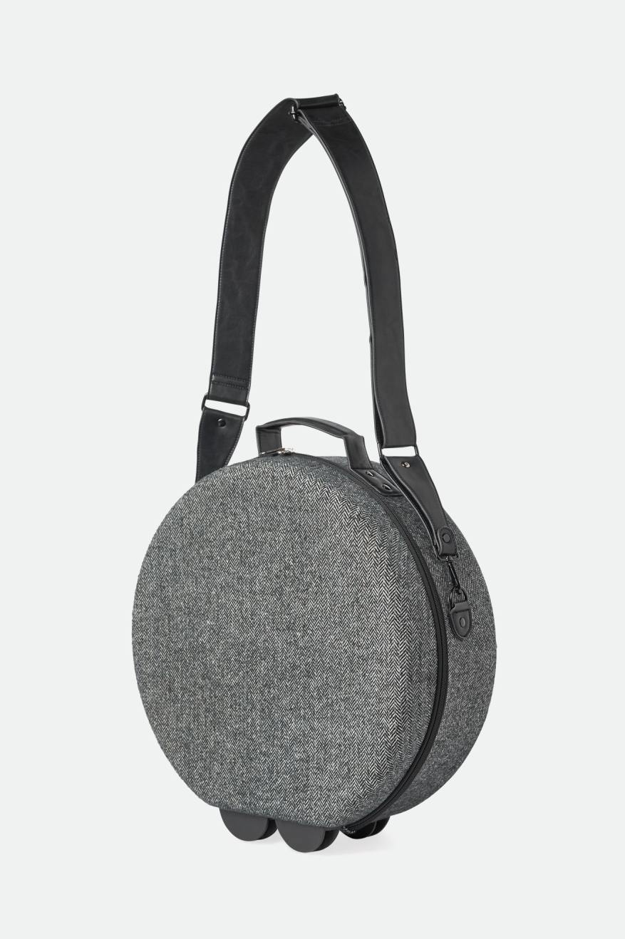 Brixton Done Proper Fedora Travel Case Accessories Unisex Grå Sort | 3427ENOJG