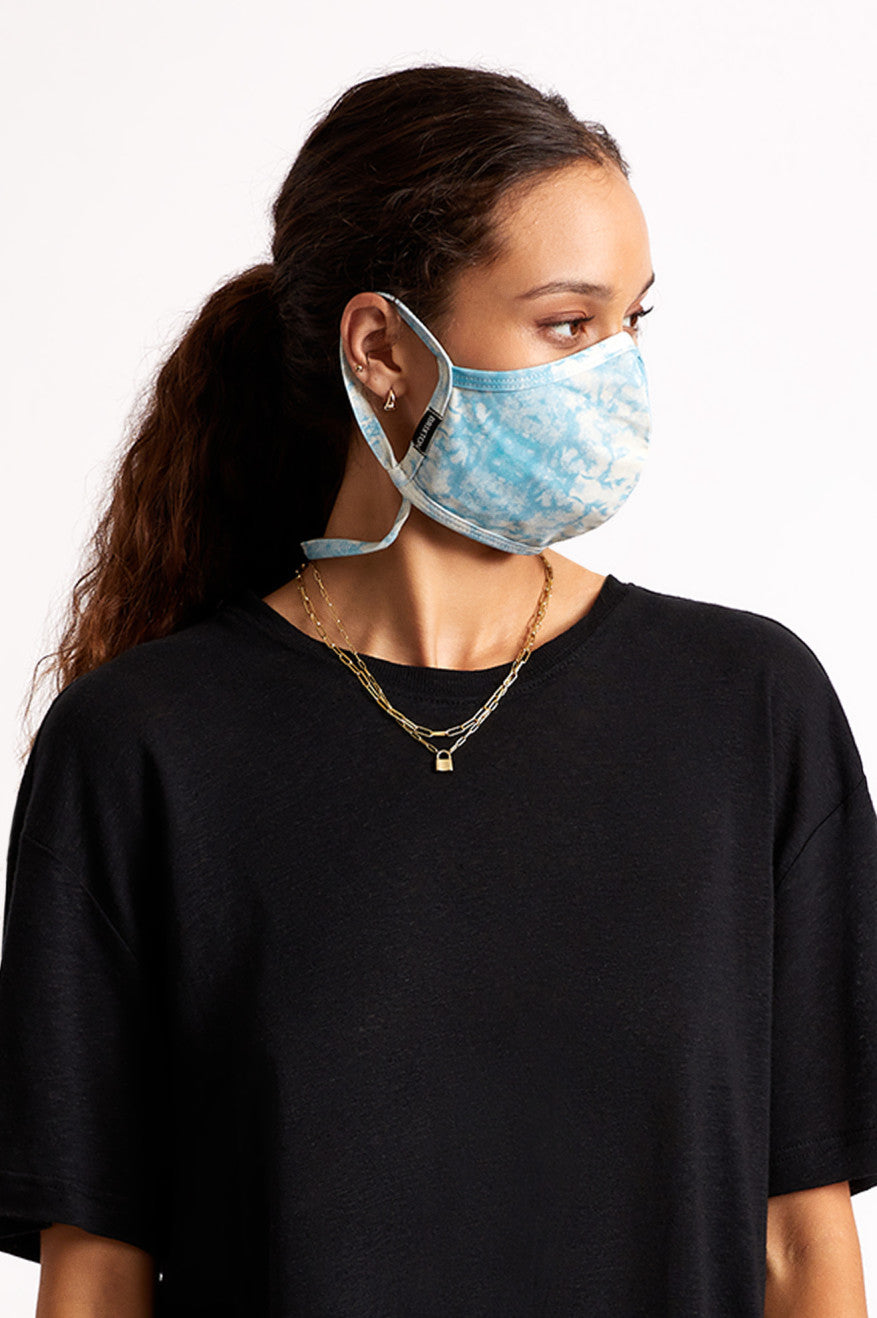 Brixton Everything Maske Unisex Blå Orange Lyseblå | 5981NAISQ