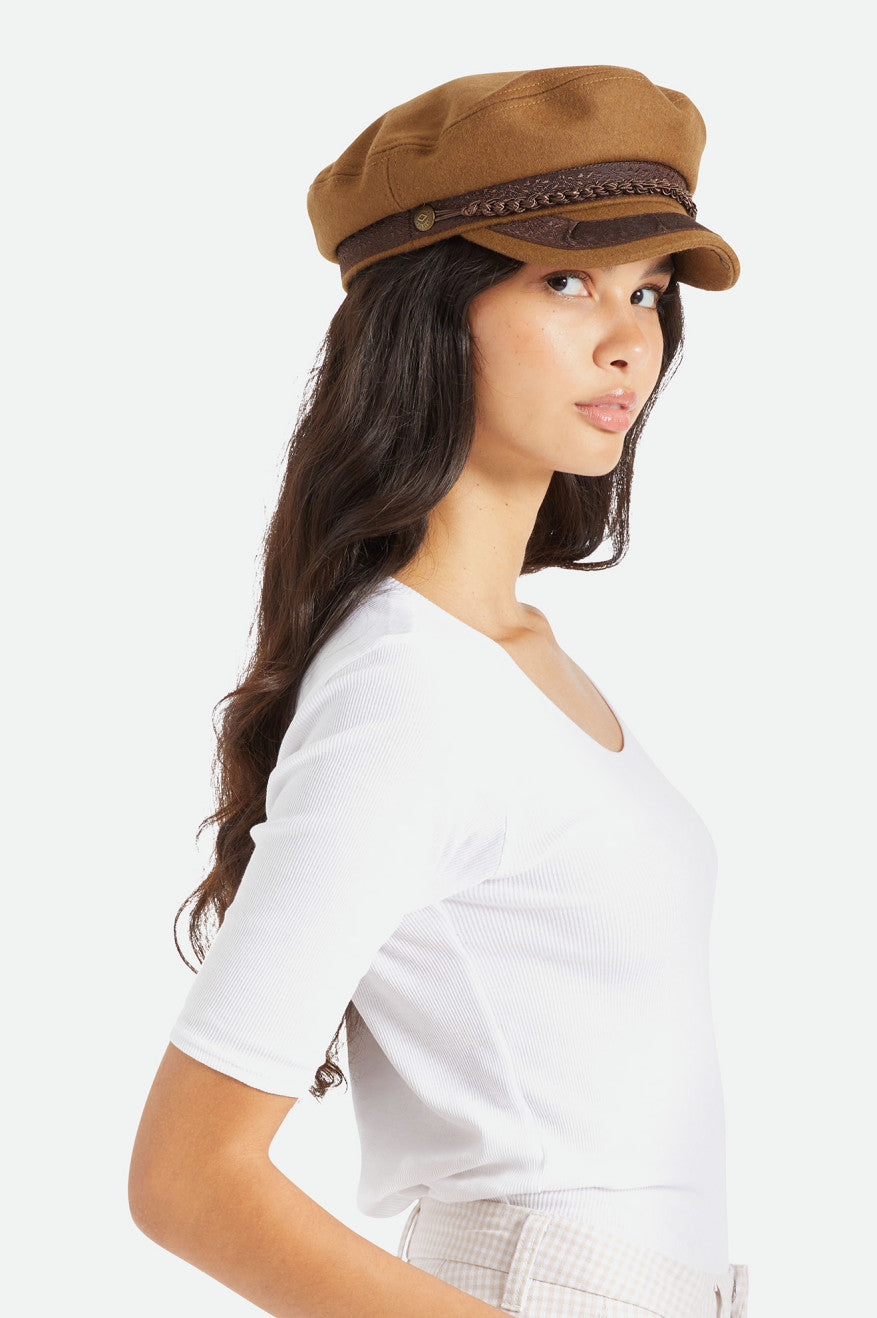 Brixton Fiddler Reserve Hat Dame Brune | 2938RKISG