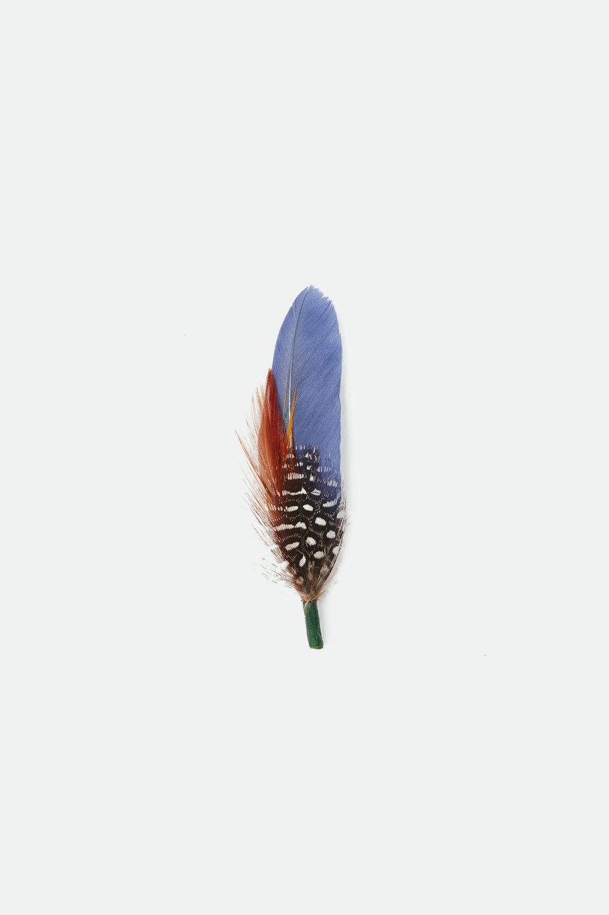 Brixton Frank Universal Hat Feather Accessories Unisex Blå | 1248AJTXZ