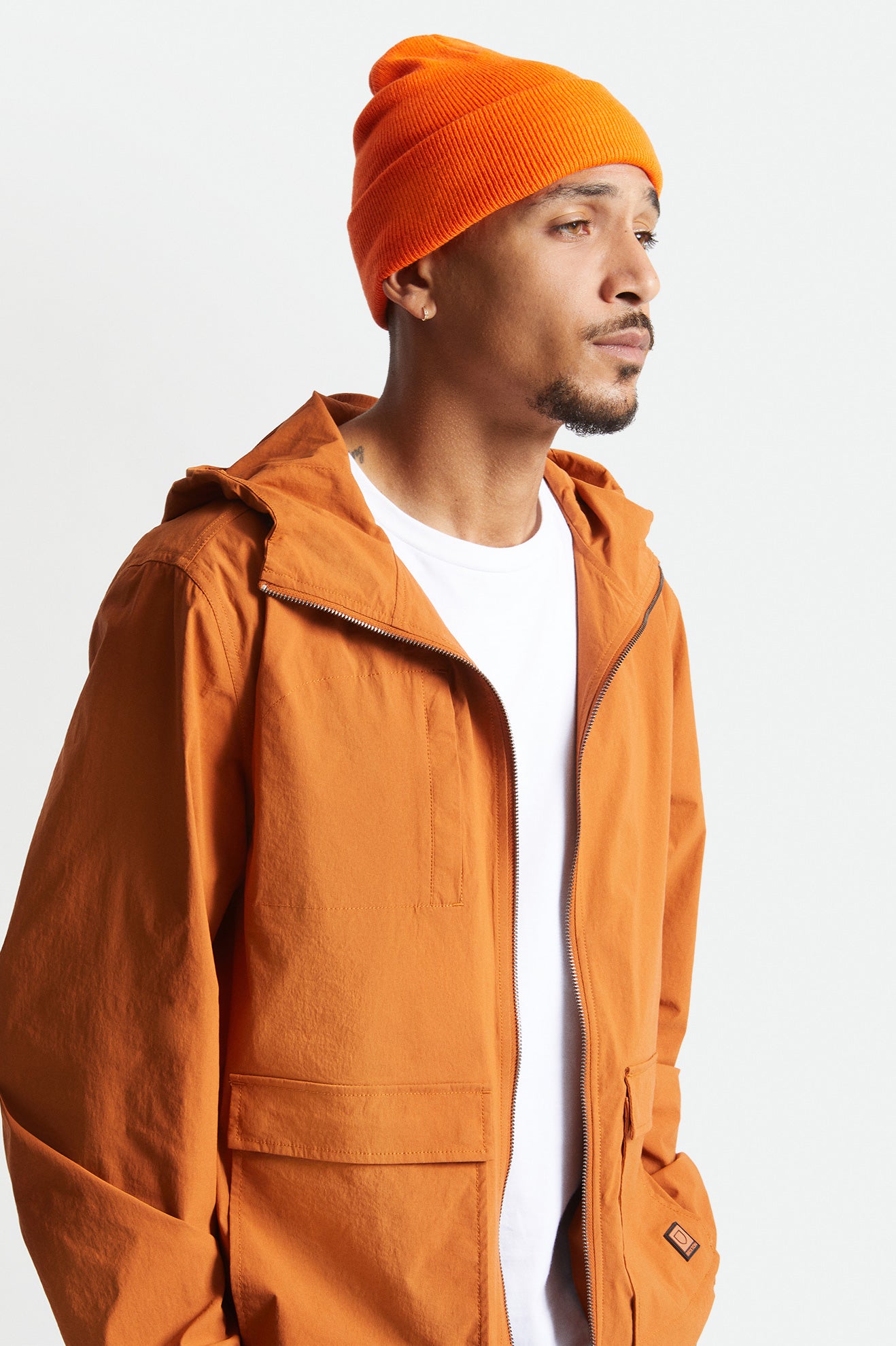 Brixton Harbor Beta Watch Cap Hue Dame Orange | 7695NPBVH