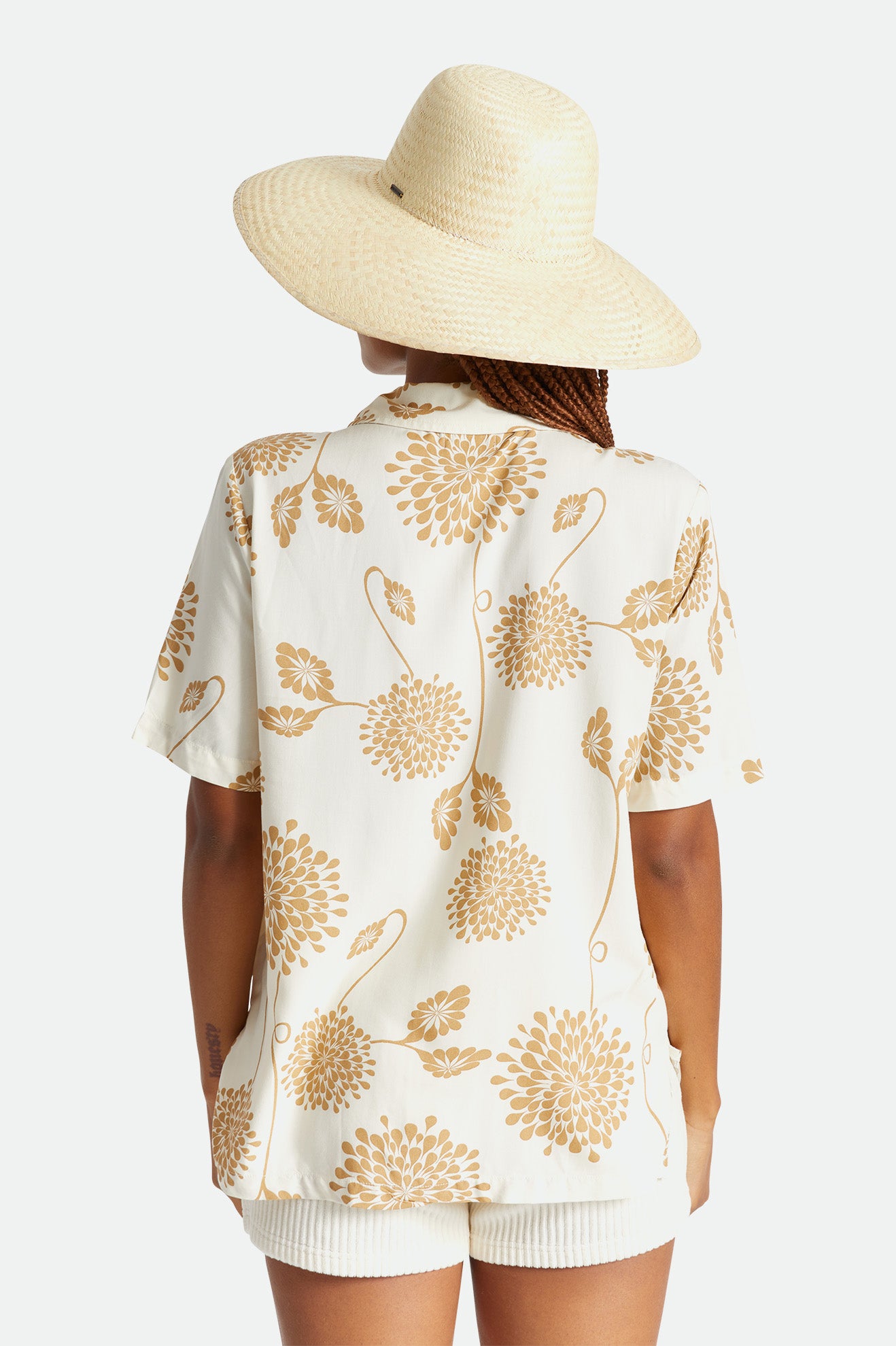 Brixton Janae Sun Hat Hat Dame Beige | 8476RVAOP