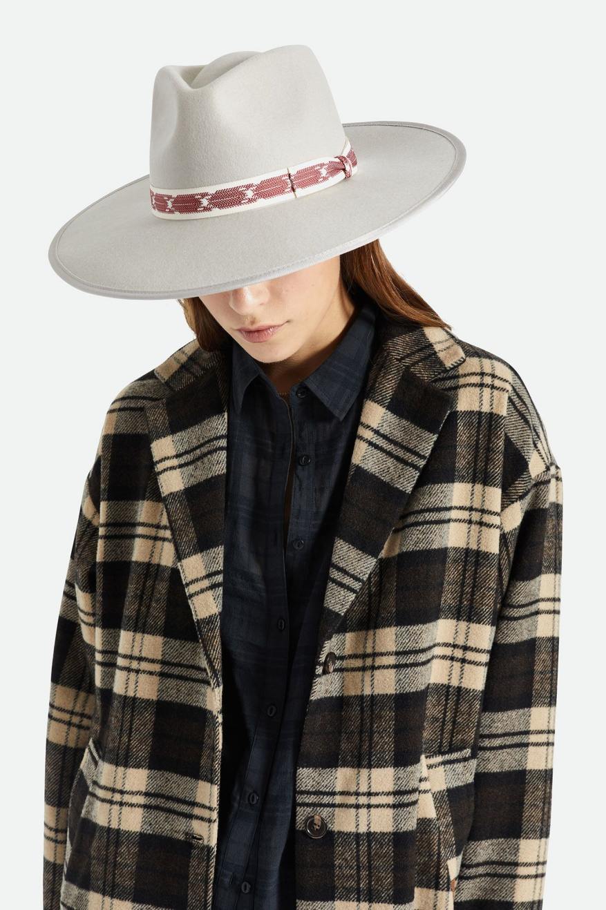 Brixton Jo Rancher Hat Hat Dame Beige | 0237ZGMNI