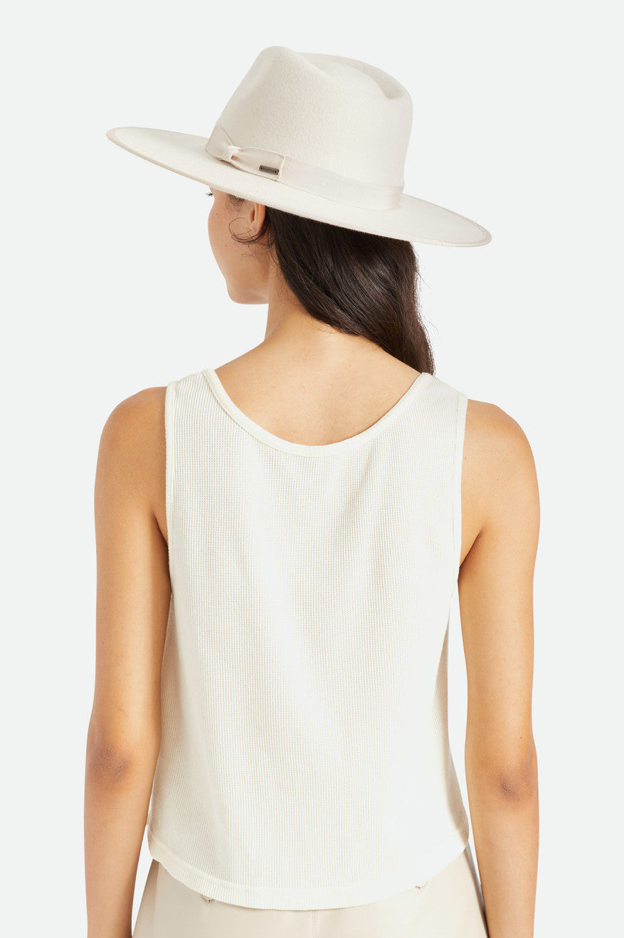 Brixton Jo Rancher Hat Hat Dame Hvide | 8561YKSAR