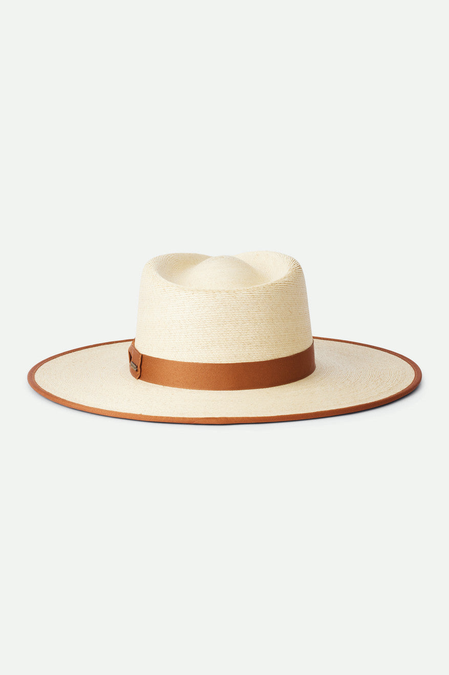 Brixton Jo Rancher Stråhatte Dame Beige | 6503FJQUW