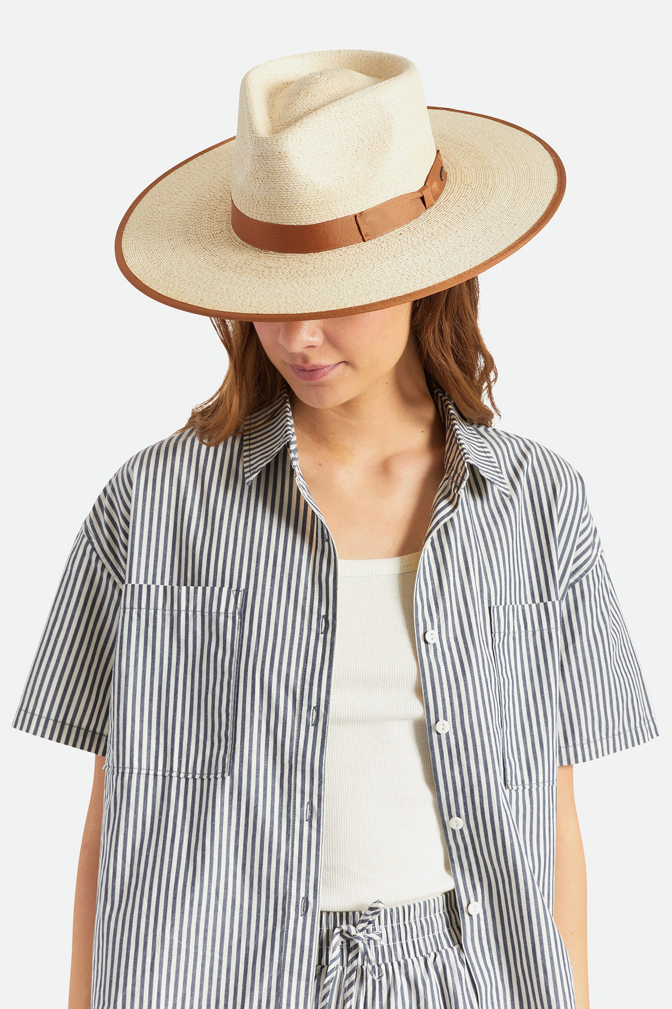 Brixton Jo Straw Rancher Hat Hat Dame Beige | 7359LBVYW