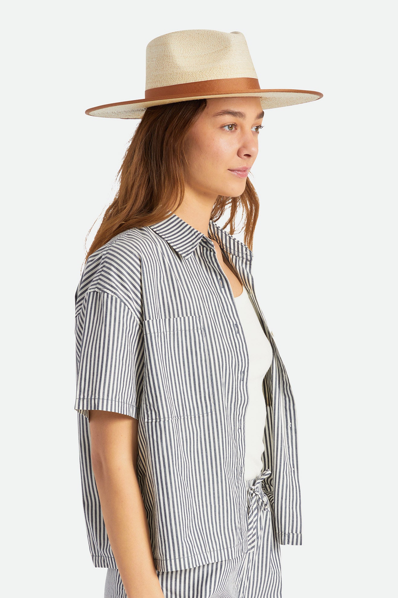 Brixton Jo Straw Rancher Hat Hat Dame Beige | 7359LBVYW